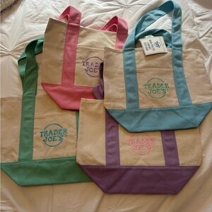 Trader Joe's Canvas Tote Bags